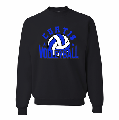 Curtis Volleyball Varsity Crewneck - Youth and Adult Sizes