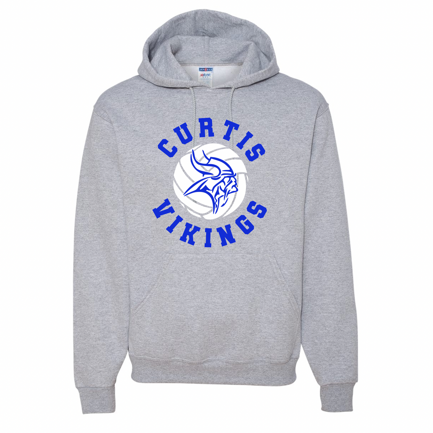 Curtis Volleyball Circle Hoodie | Youth and Adult
