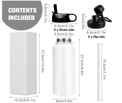 Curtis Softball Personalized 32 oz Waterbottle