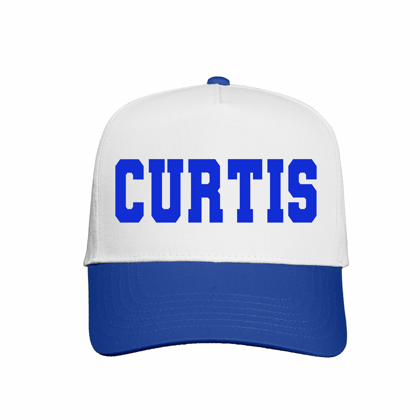 Two-Tone Embroidered Trucker Hat