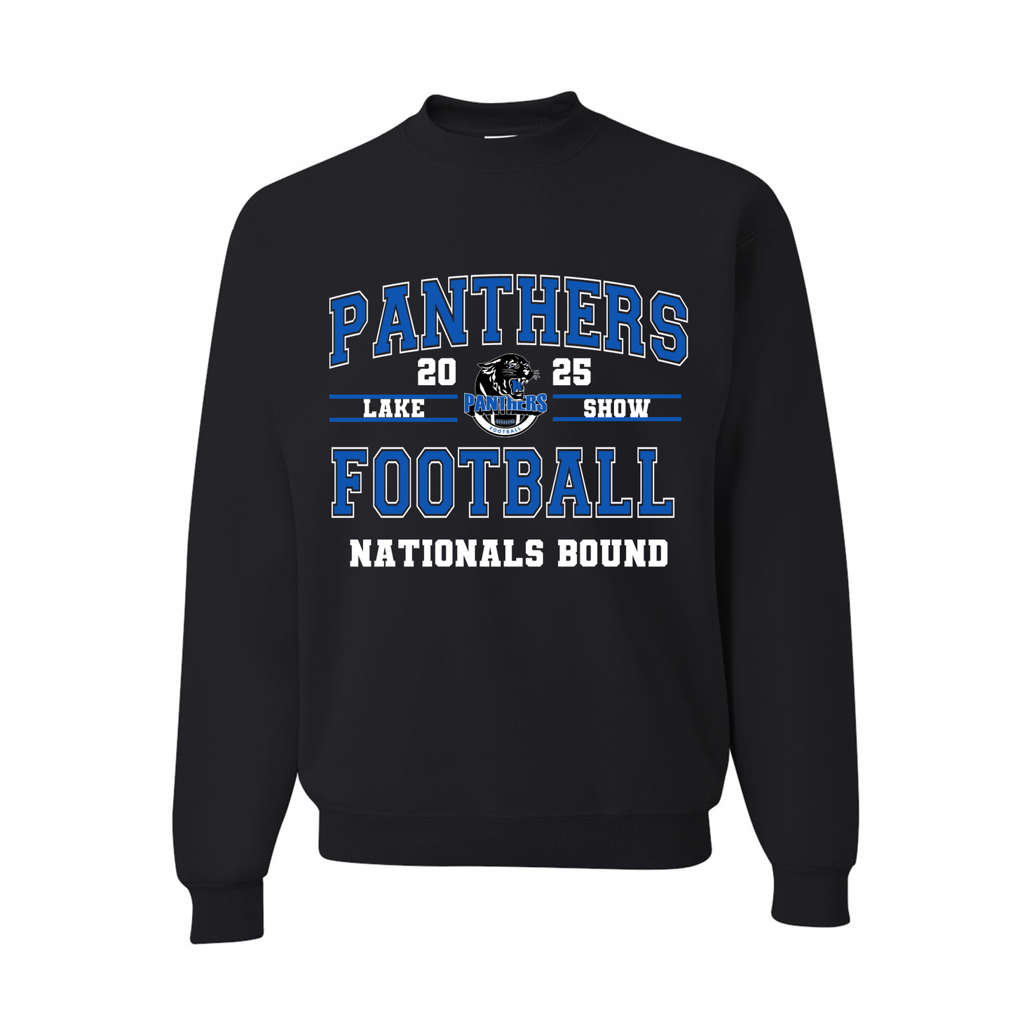 Panthers Football Nationals Crewneck Sweatshirt - Adult and Youth