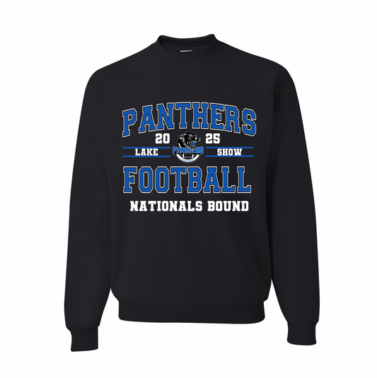 Panthers Football Nationals Crewneck Sweatshirt - Adult and Youth