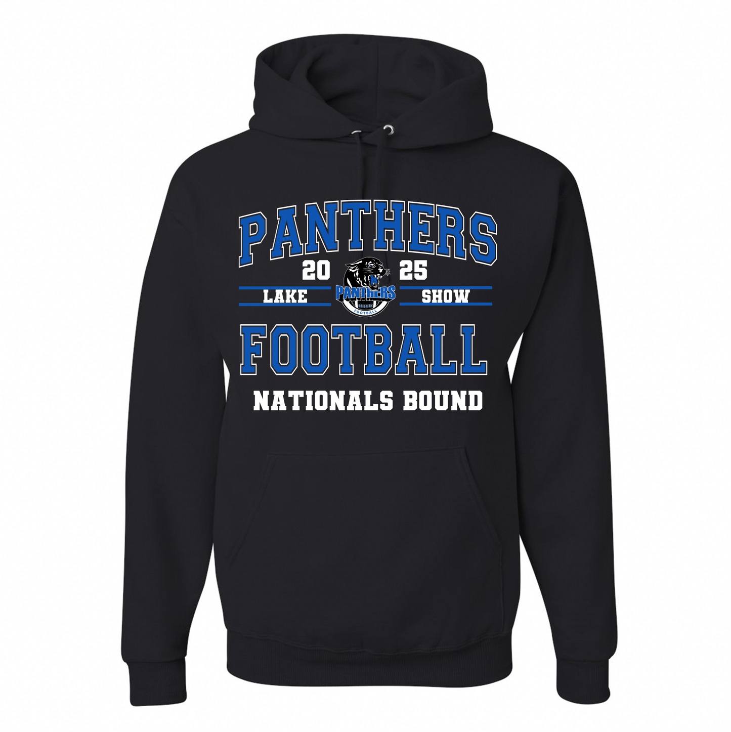 Panthers Football Nationals Hooded Sweatshirt - Adult and Youth