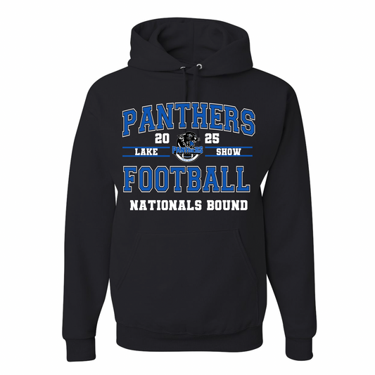 Panthers Football Nationals Hooded Sweatshirt - Adult and Youth