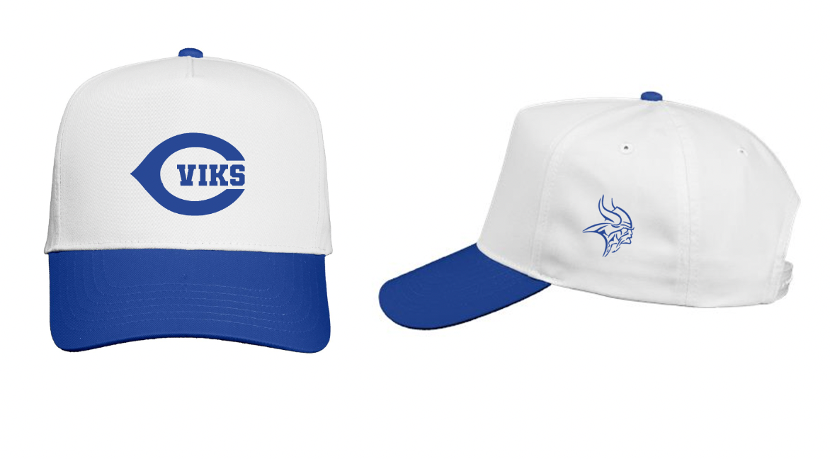 Two-Tone Softball Embroidered Trucker Hat