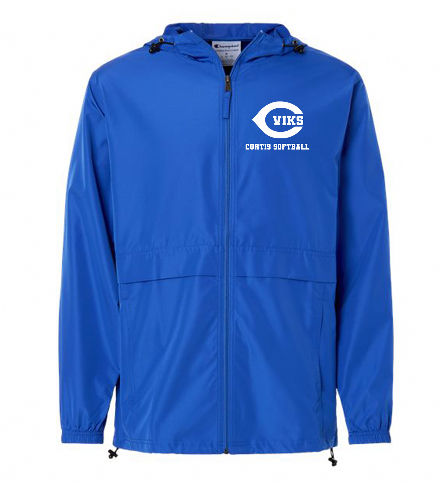 Curtis Softball Windbreaker - Full Zip or Anorak