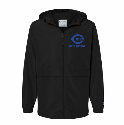 Curtis Softball Windbreaker - Full Zip or Anorak