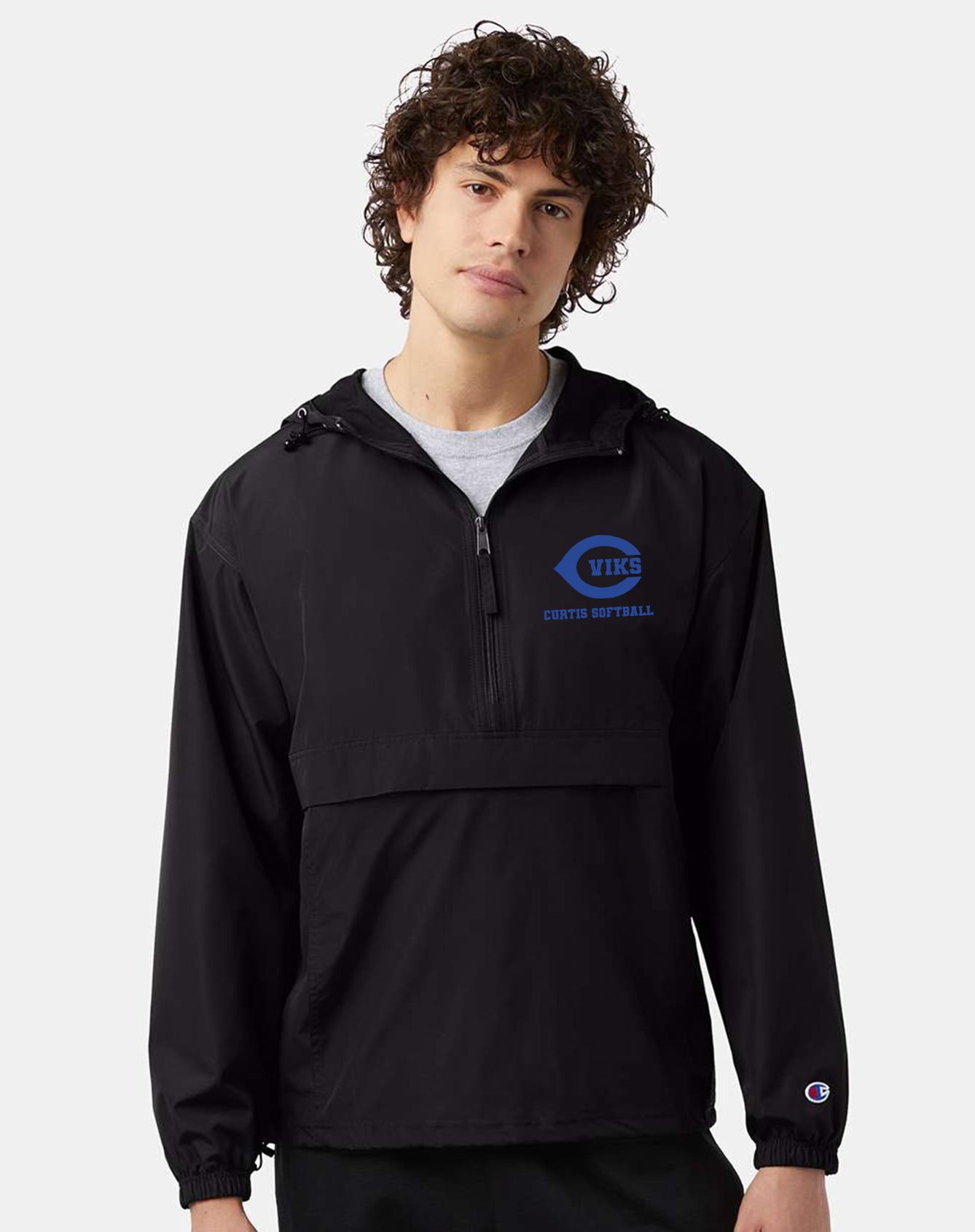 Curtis Softball Windbreaker - Full Zip or Anorak