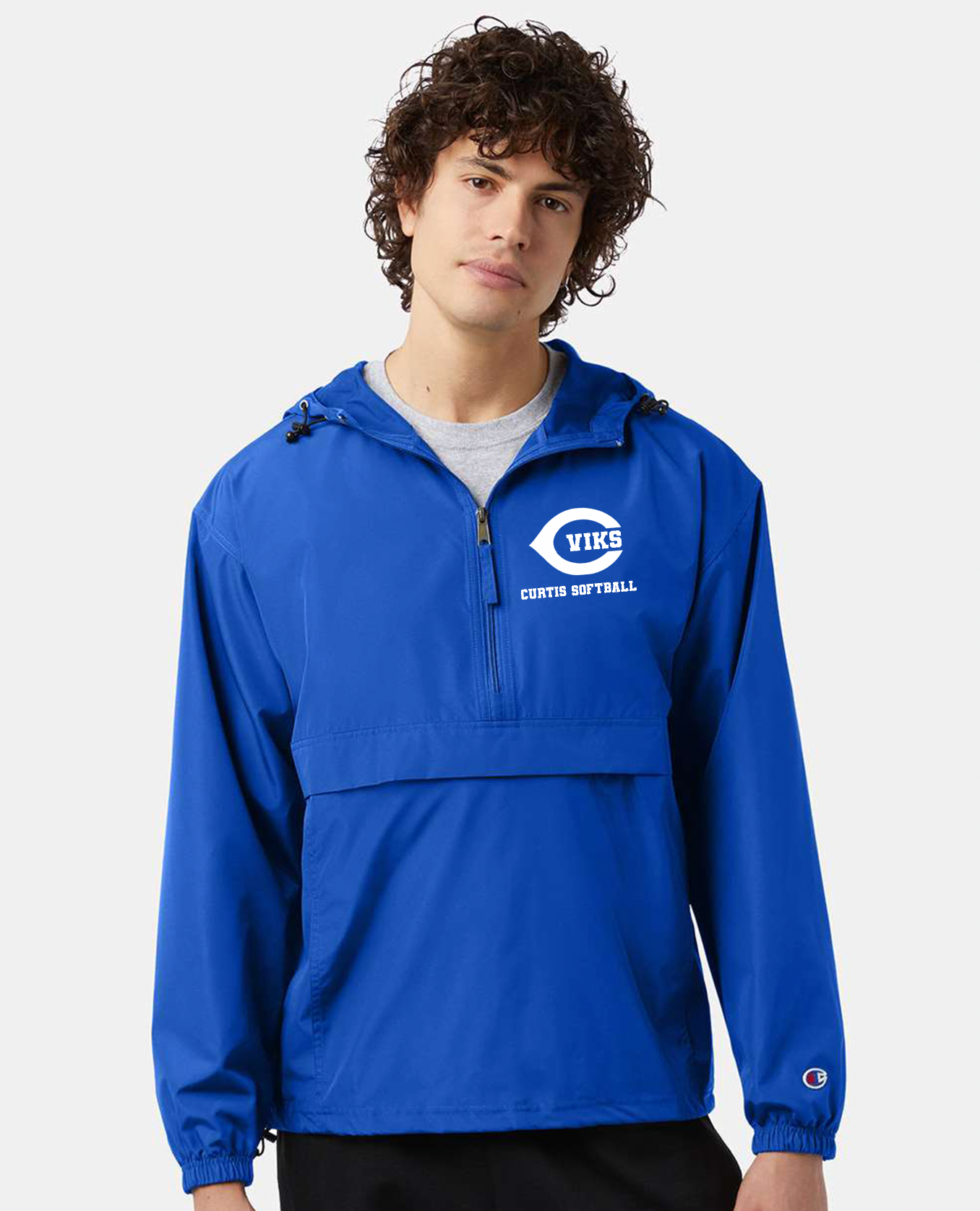 Curtis Softball Windbreaker - Full Zip or Anorak
