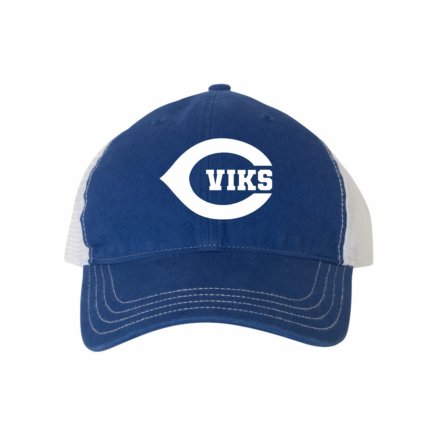 Embroidered C Viks Trucker Hat