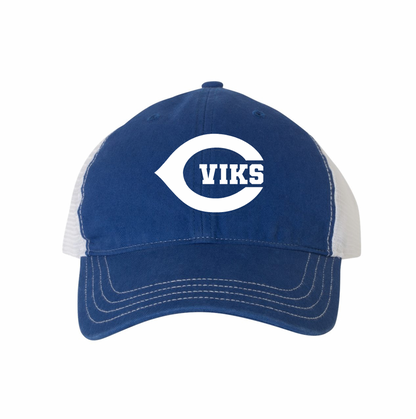 Embroidered C Viks Trucker Hat