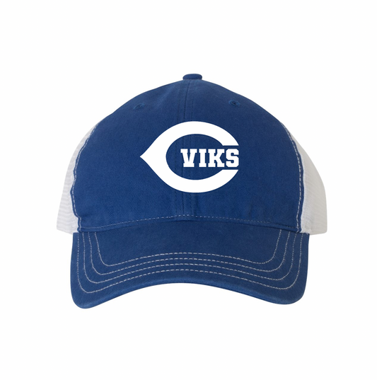 Embroidered C Viks Trucker Hat