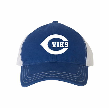 Embroidered C Viks Trucker Hat