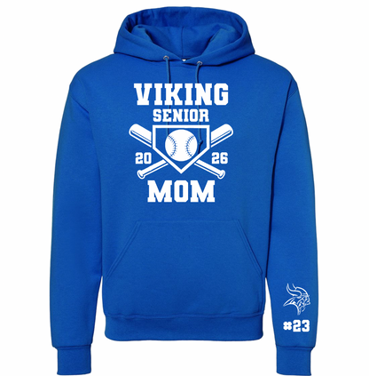 Curtis Softball Personalized Mom/Dad Sweatshirts - Adult Sizes