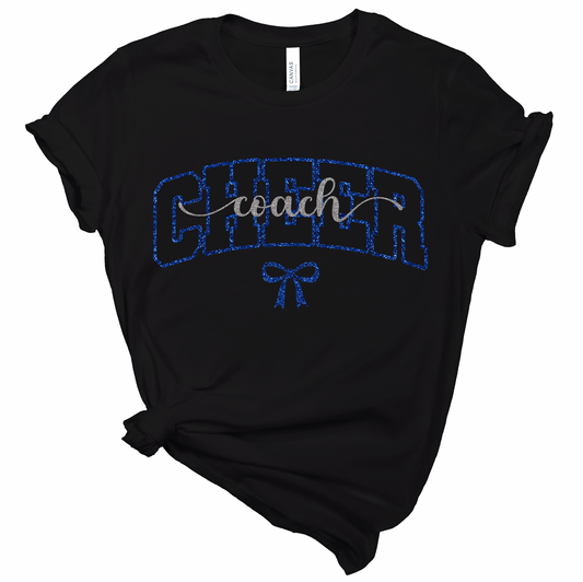 Cheer Coach Bow Tee