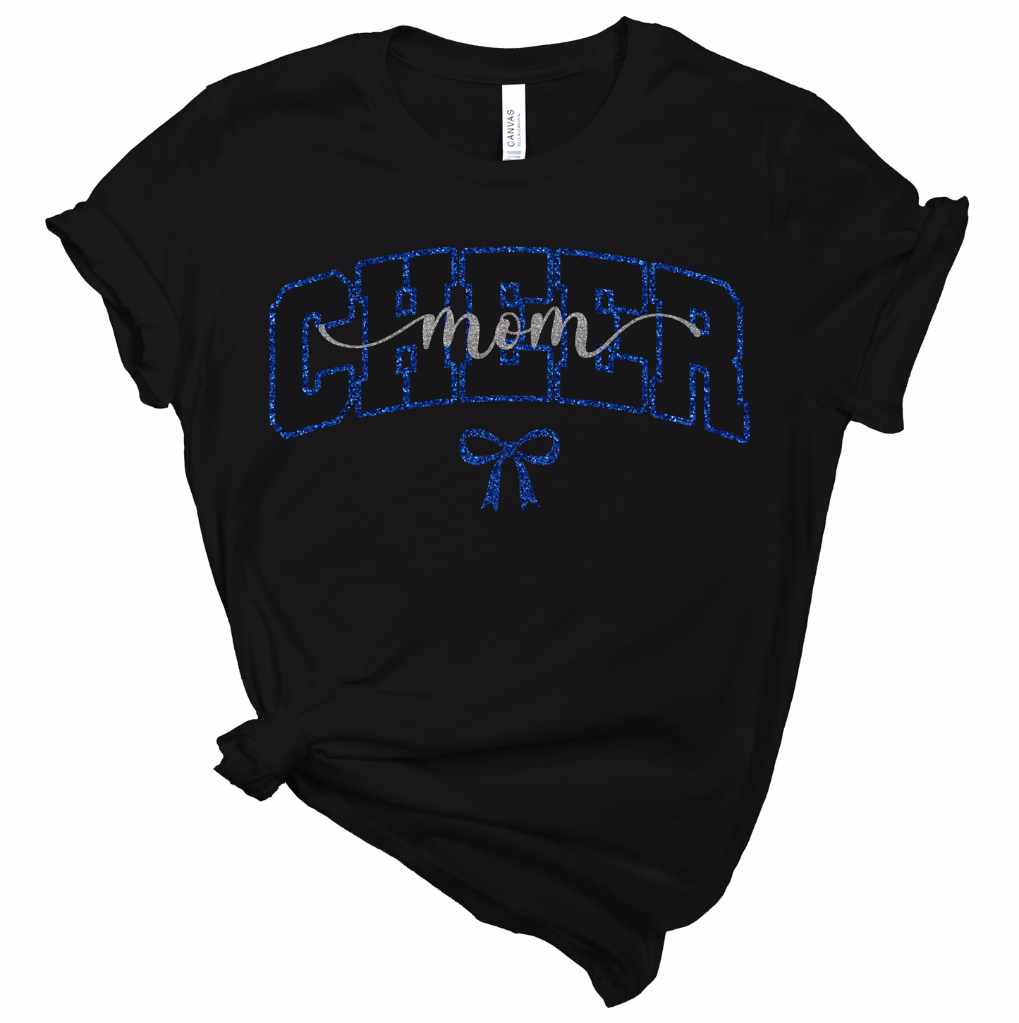 Cheer Mom Bow Tee