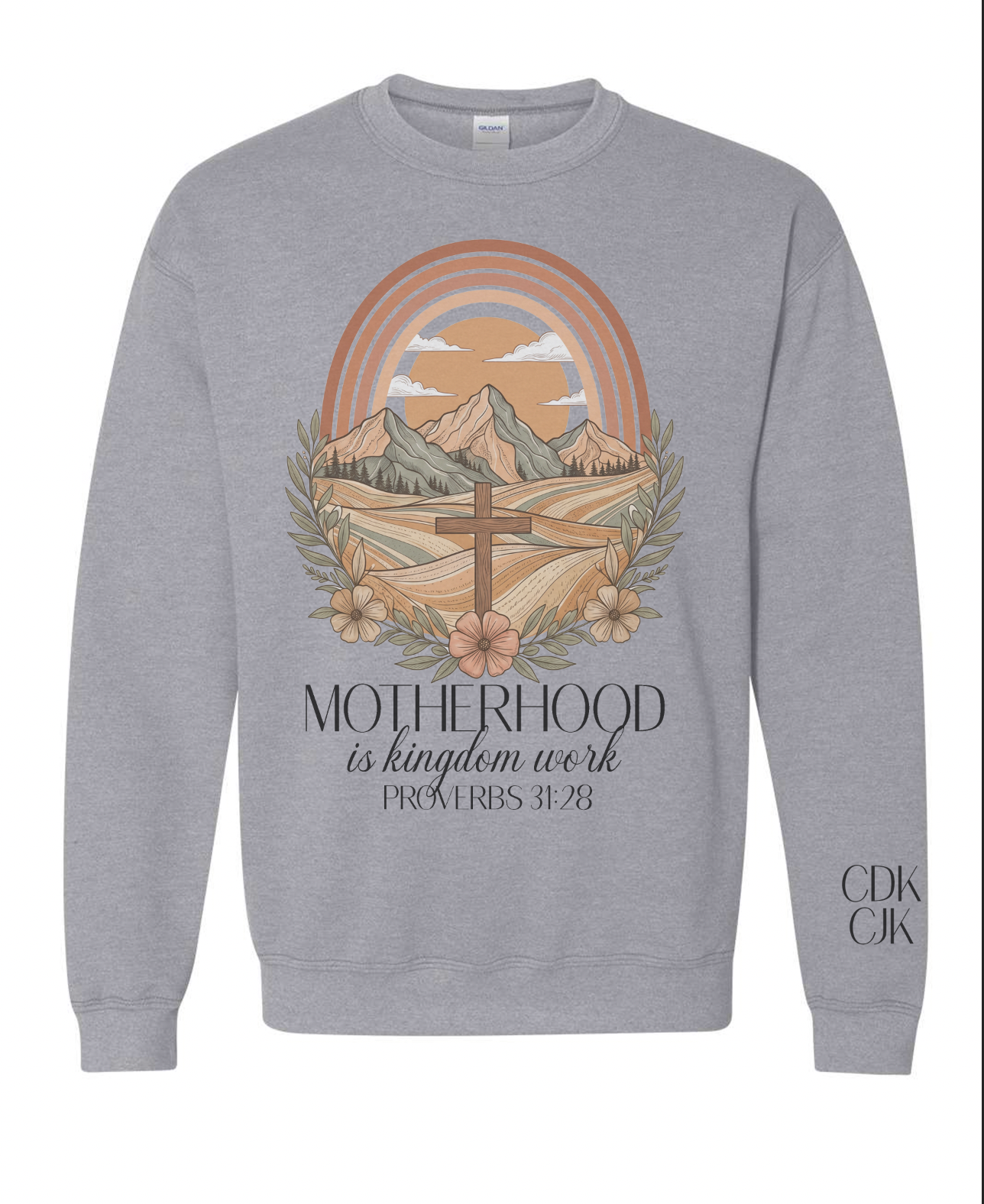 Motherhood is Kingdom Work Crewneck Sweatshirt