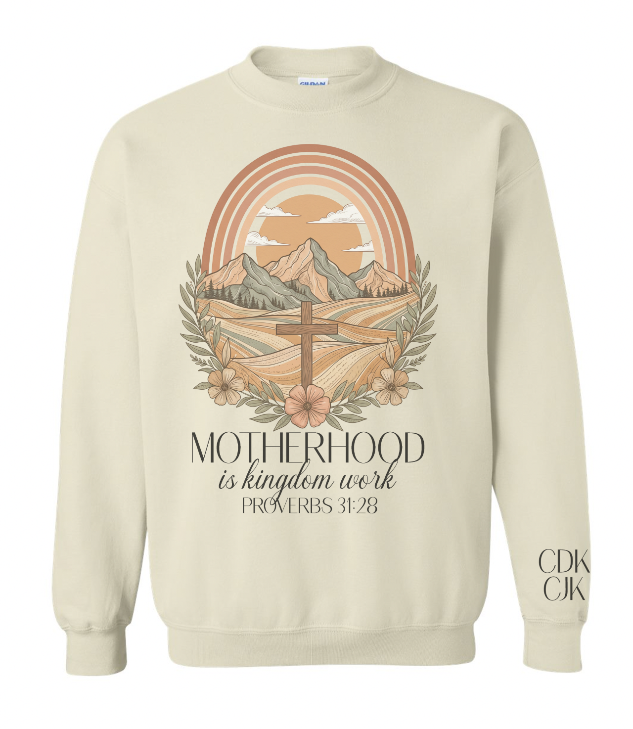 Motherhood is Kingdom Work Crewneck Sweatshirt