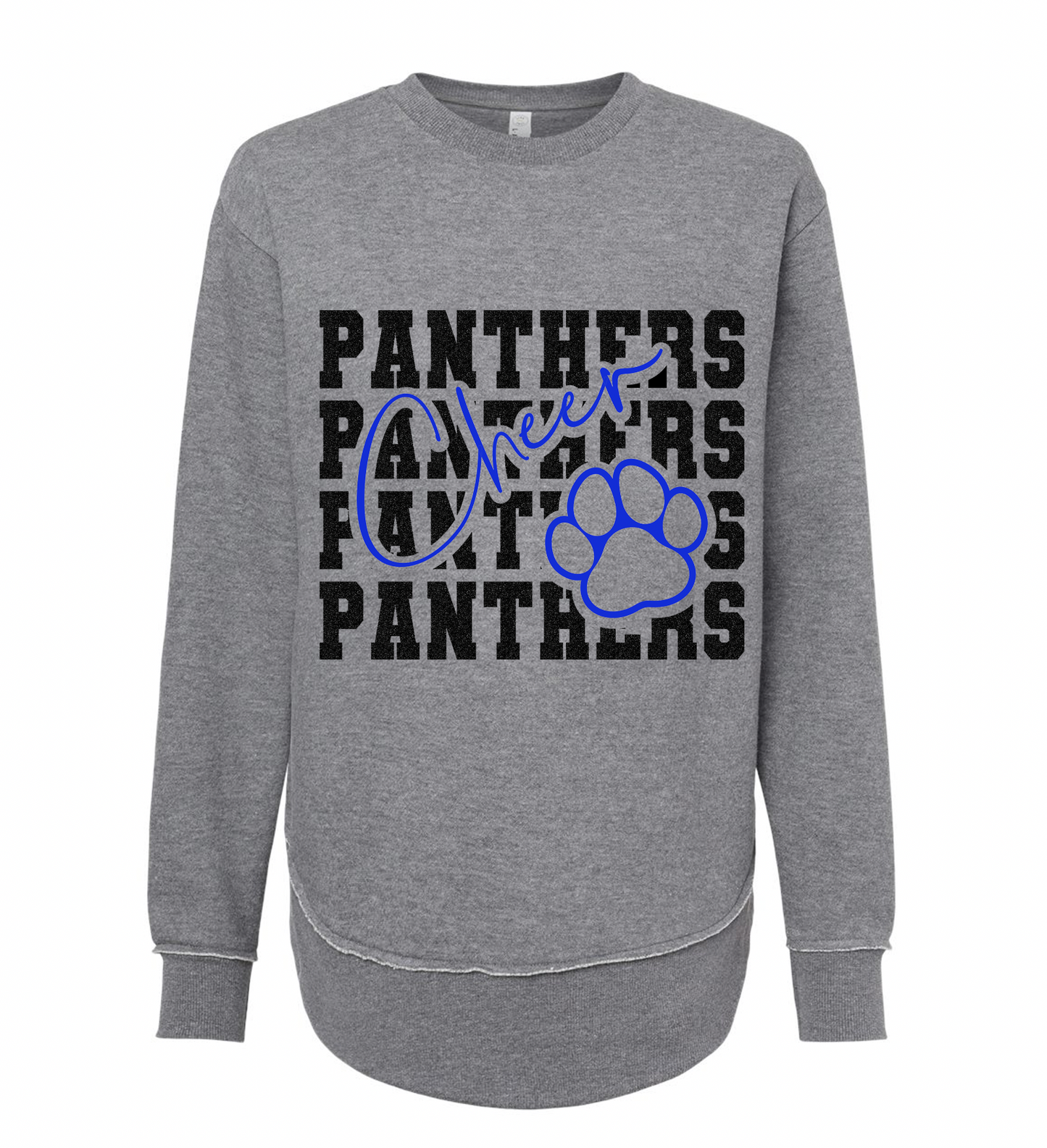 Stacked Panthers Cheer and Paw - Adult + Youth Sizes