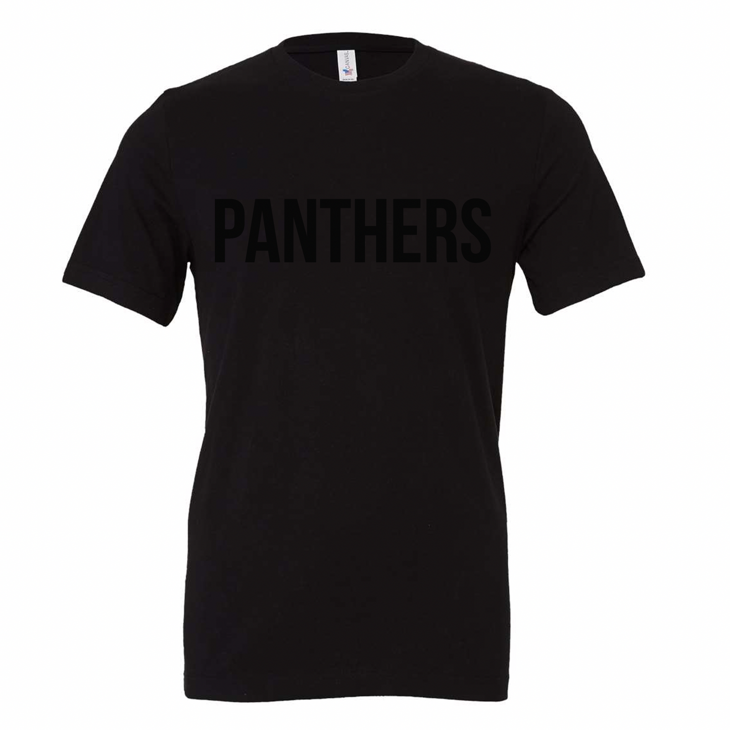 Panthers Tone on Tone Puff Crewneck Sweatshirt Two Styles - Adult and Youth