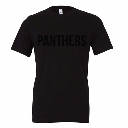 Panthers Tone on Tone Puff Crewneck Sweatshirt Two Styles - Adult and Youth