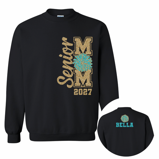 2027 Senior Mom Crewneck Sweatshirt