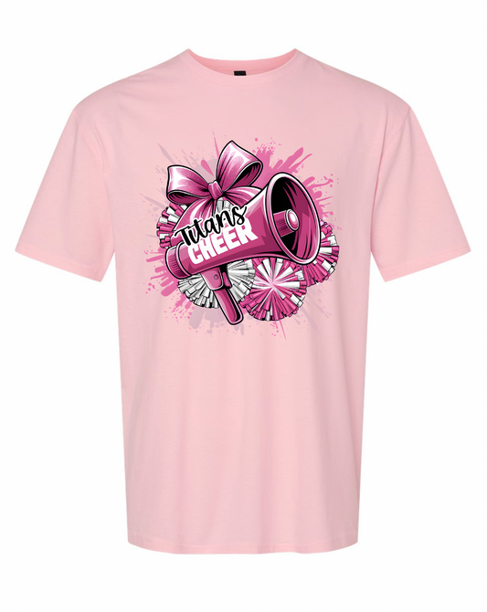 Titan Cheer October Pink Tee | Adult and Youth