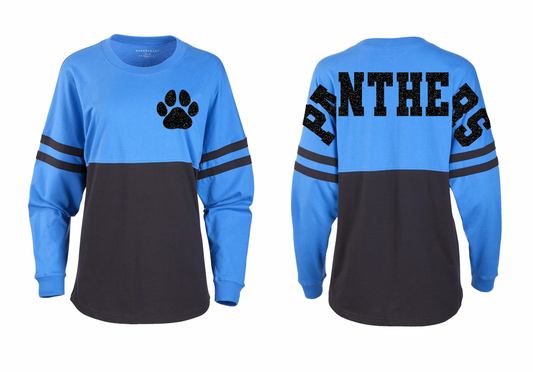 Panthers Pom Pom Jersey Oversized Print  - Adult Only