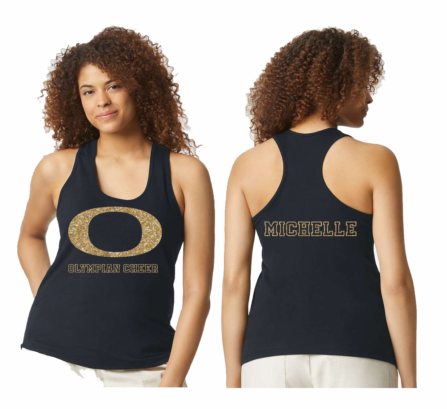 Custom Name O Cheer - Tee, Tank or Hoodie