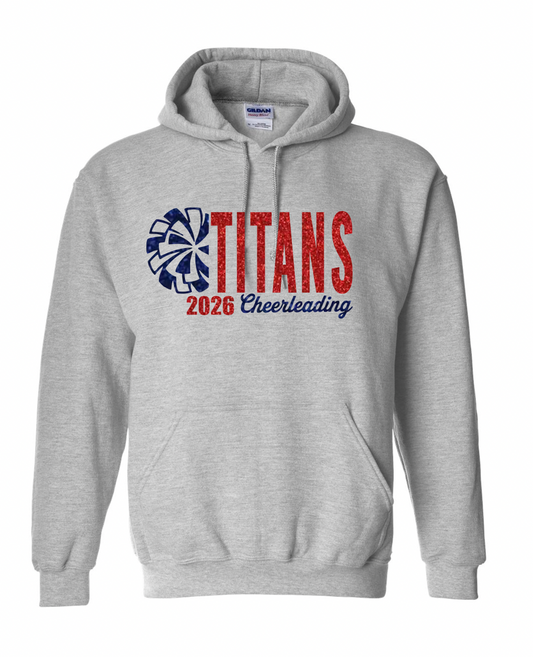 Titans Cheer 2026 Front Logo Only | Tee, Crewneck, Hoodies