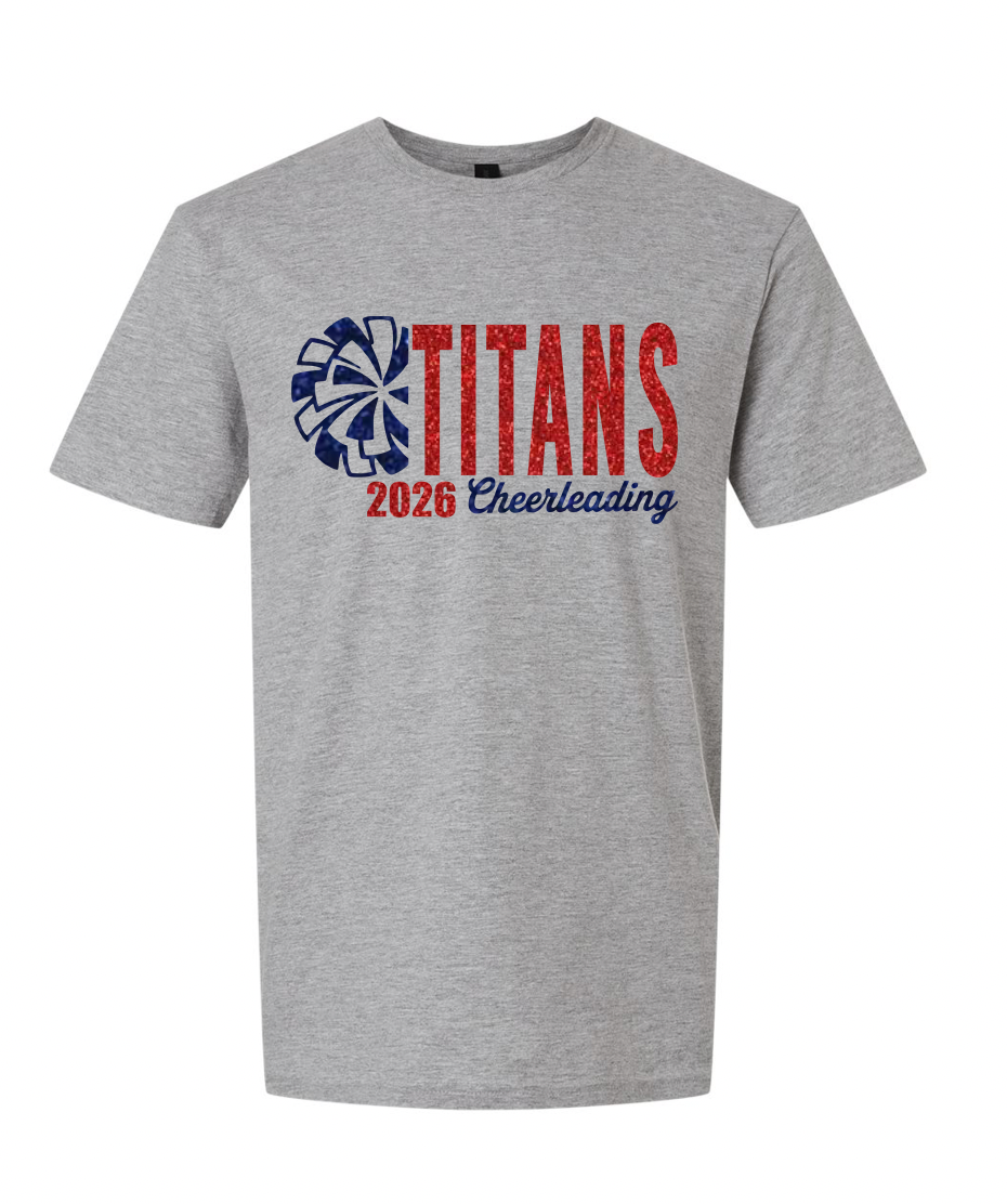 Titans Cheer 2026 Front Logo Only | Tee, Crewneck, Hoodies