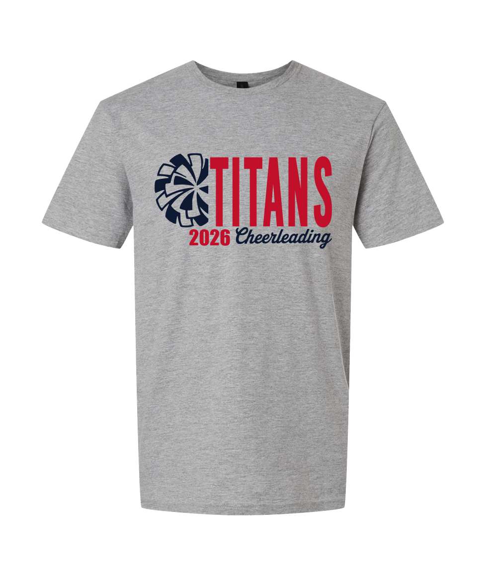Titans Cheer 2026 Front Logo Only | Tee, Crewneck, Hoodies