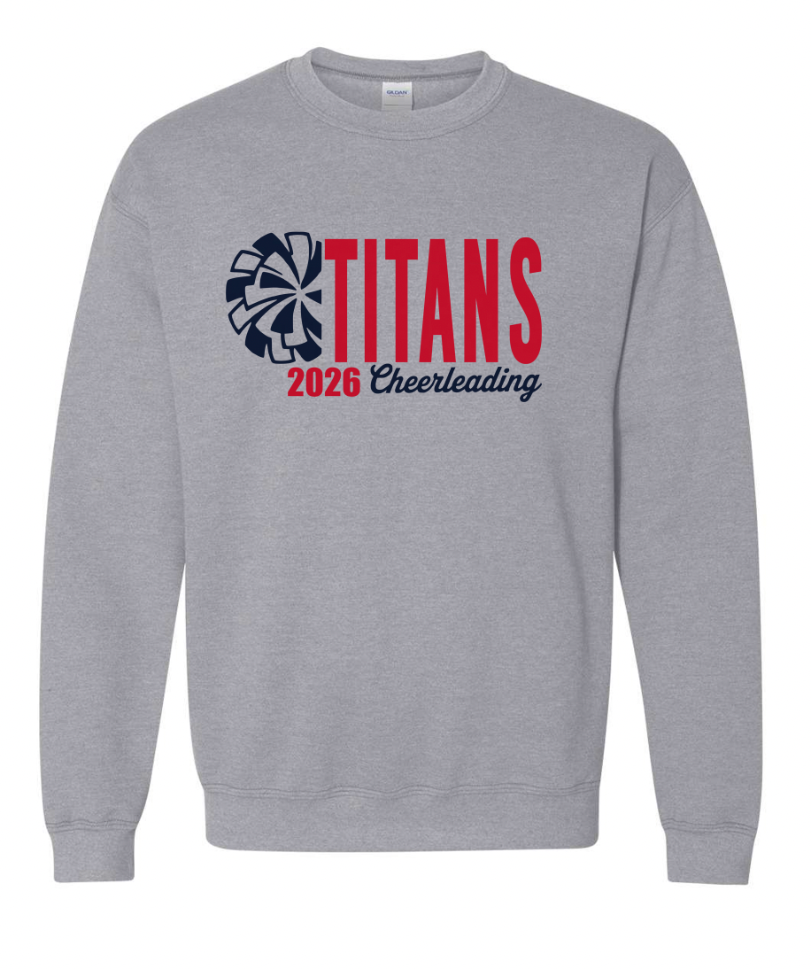 Titans Cheer 2026 Front Logo Only | Tee, Crewneck, Hoodies