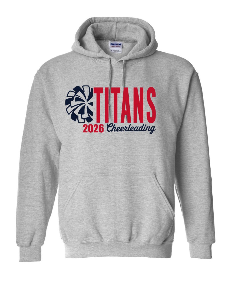 Titans Cheer 2026 Front Logo Only | Tee, Crewneck, Hoodies