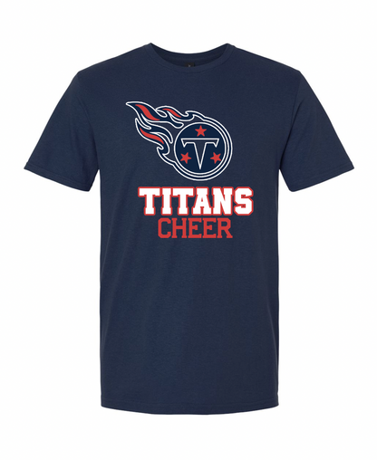 Titans Cheer Logo Tee | Adult and Youth