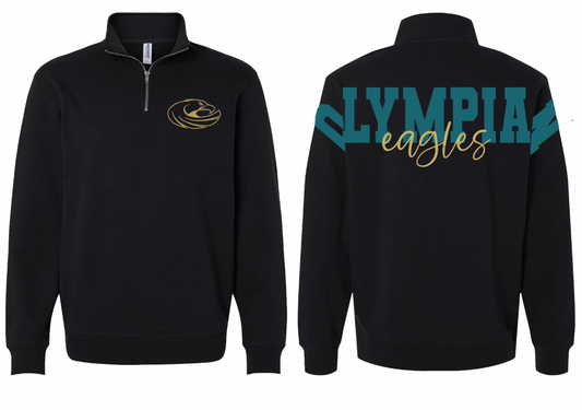 Olympian Eagles Cheer Quarter-zip Sweatshirt