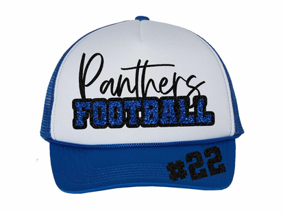 Panthers Football Trucker Hat