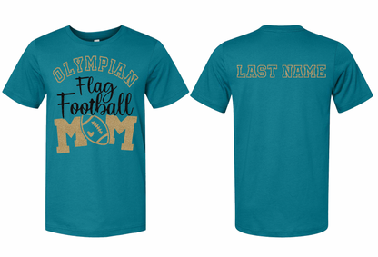Personalized Olympian Flag Football Mom/Dad Tee