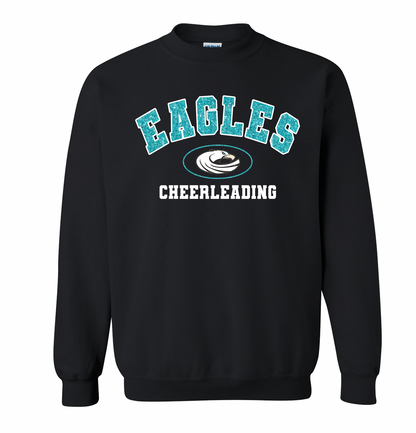Eagles Cheerleading Logo Crewneck Sweatshirt