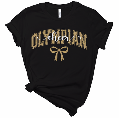 Curved Olympian Cheer Tee