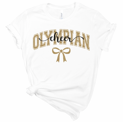 Curved Olympian Cheer Tee