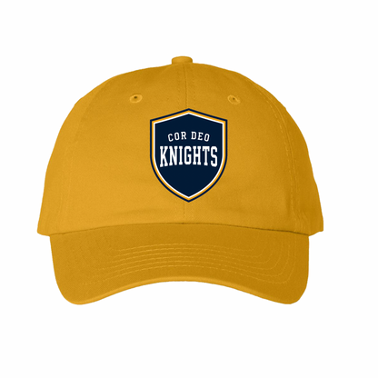 Cor Deo Knight Shield 6-Panel Hat  - Gold