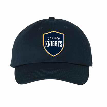 Cor Deo Knight Shield 6-Panel Hat - Navy