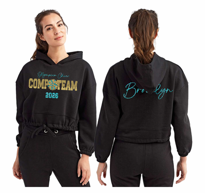 Olympian Eagles Comp Team Cropped Hoodie