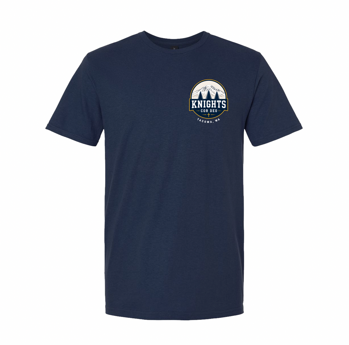 Cor Deo Knights Pocket Decal Tee - Navy