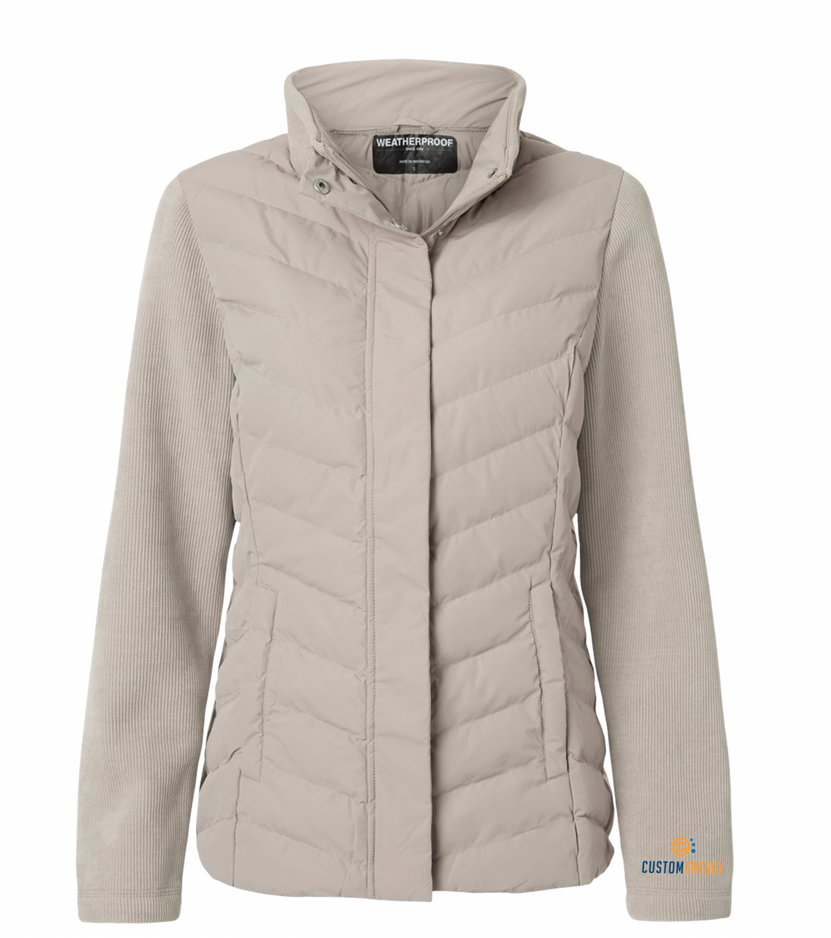 Quilted Zip Women's Sweatshirt/Jacket