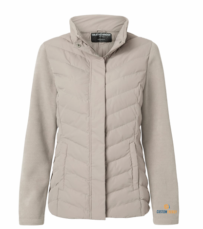 Quilted Zip Women's Sweatshirt/Jacket