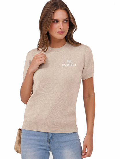 Lightweight Short Sleeve Sweater