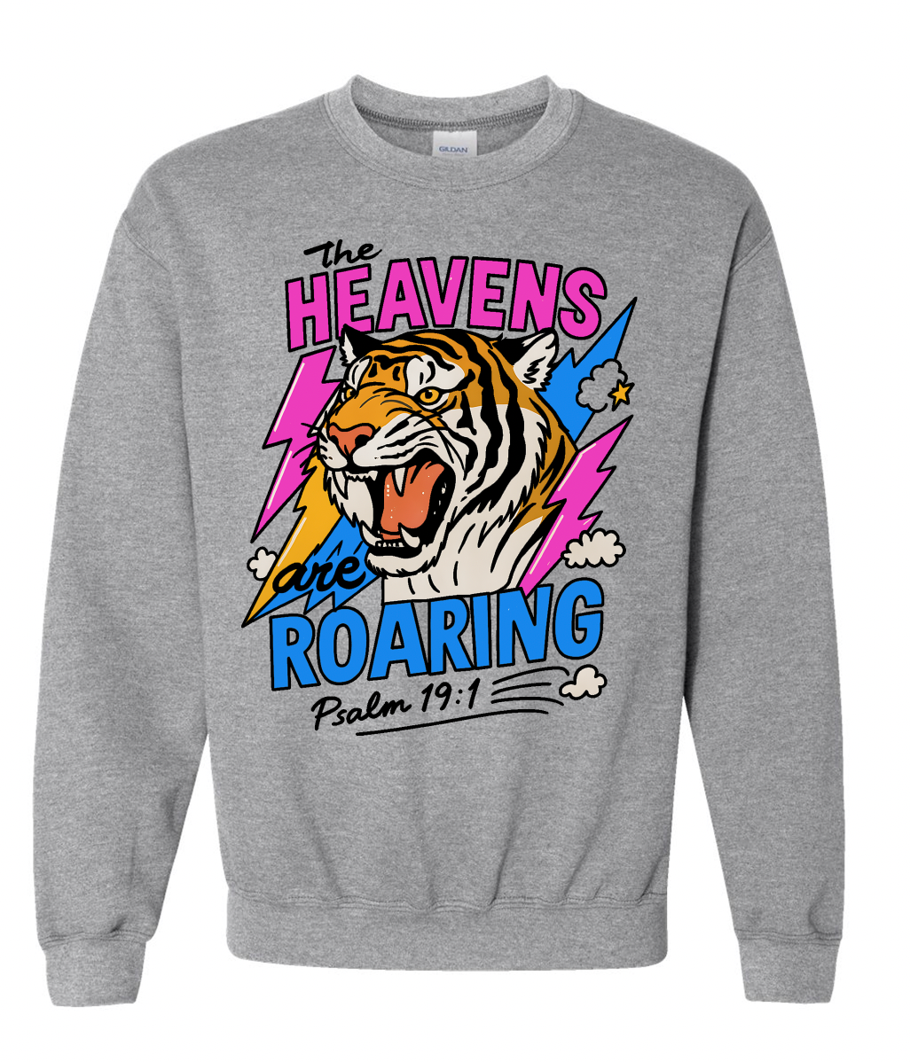 The Heavens Are Roaring Crewneck Sweatshirt