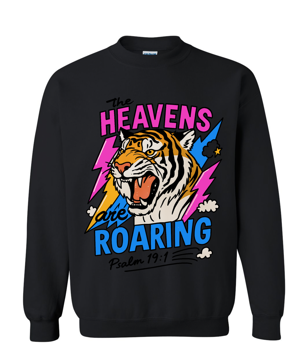 The Heavens Are Roaring Crewneck Sweatshirt